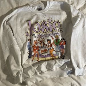 Josie and the pussycats crew neck sweater